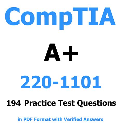 CompTIA A+ Certification Practice Test 1 (Exam 220